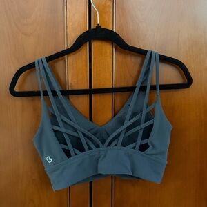 BuffBunny Charcoal Monarch Sports Bra